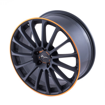 BREYTON Magic CW Matt Grey with Orange Anodized Lip