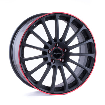 BREYTON Magic CW Matt Grey with Red Anodized Lip