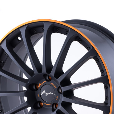BREYTON Magic CW Matt Grey with Orange Anodized Lip
