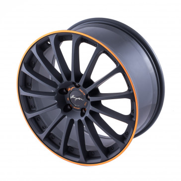 BREYTON Magic CW Matt Grey with Orange Anodized Lip