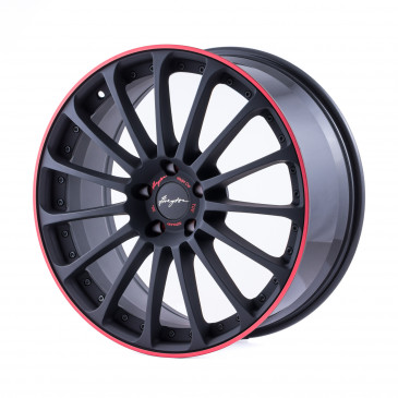 BREYTON Magic CW Matt Grey with Red Anodized Lip