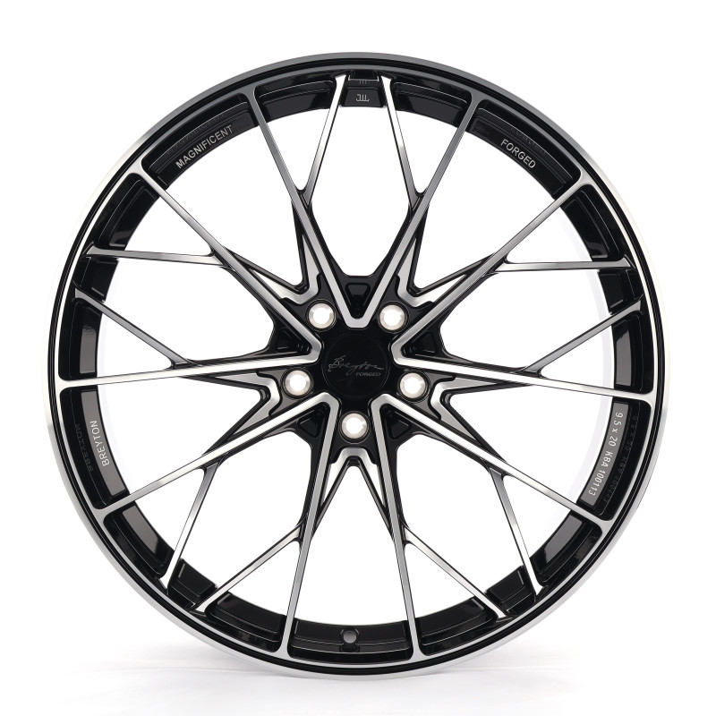 BREYTON Magnificent Forged Glossy Black with Face Milling