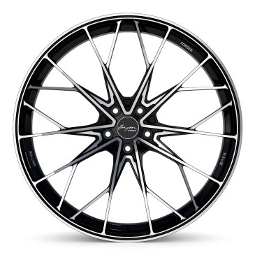 BREYTON Magnificent Forged Glossy Black with Face Milling