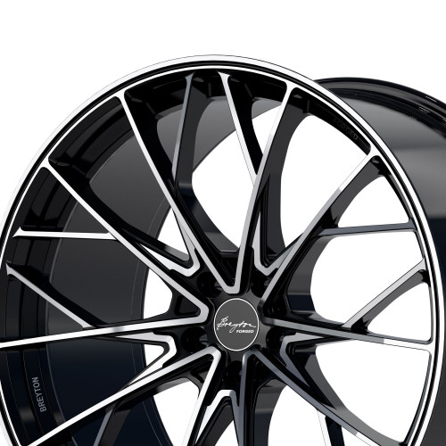 BREYTON Magnificent Forged Glossy Black with Face Milling