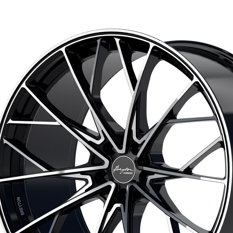 BREYTON Magnificent Forged Glossy Black with Face Milling