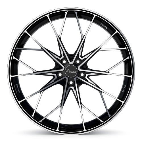 BREYTON Magnificent Forged Glossy Black with Face Milling