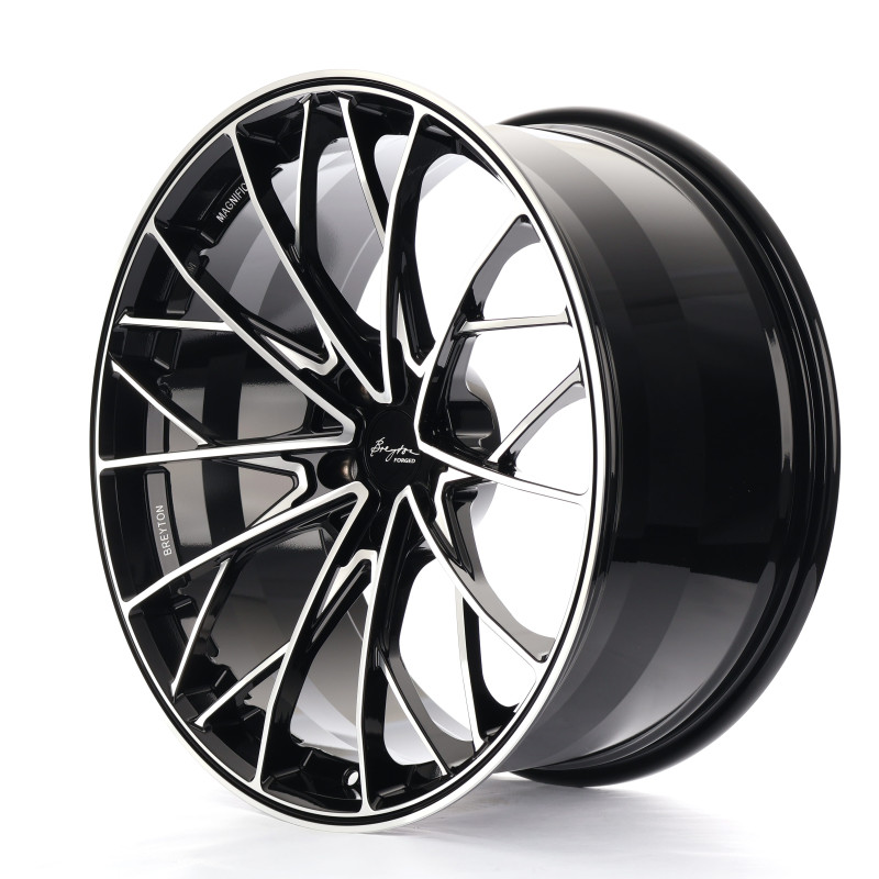 BREYTON Magnificent Forged Glossy Black with Face Milling