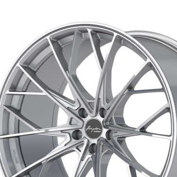 BREYTON Magnificent Forged Silver with Face Milling