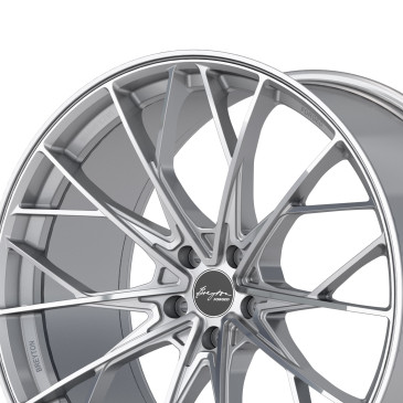 BREYTON Magnificent Forged Silver with Face Milling