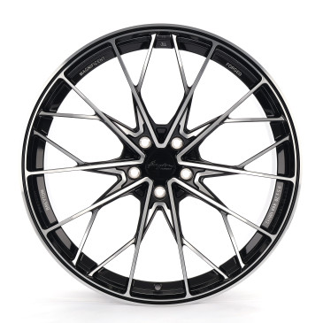 BREYTON Magnificent Forged Glossy Black with Face Milling