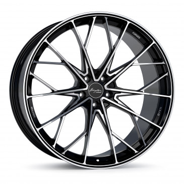 BREYTON Magnificent Forged Glossy Black with Face Milling