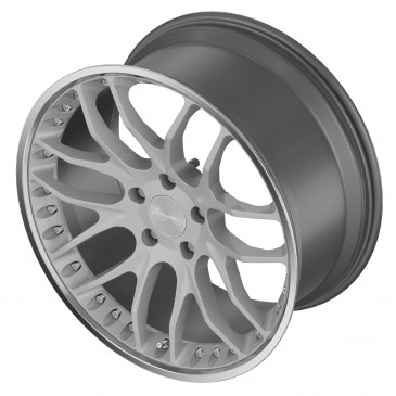 BREYTON Race GTP Hyper Silver with Polished Lip