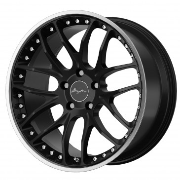 BREYTON Race GTP Matt Black with Polished Lip