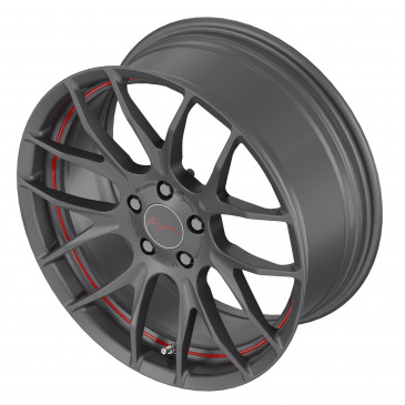 BREYTON Race GTS-R Matt Gun with Red Undercut Area