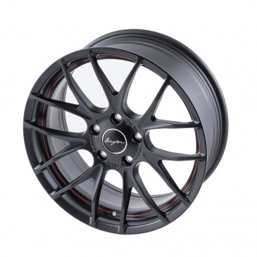 BREYTON Race GTS-R Matt Black with Red Undercut Area