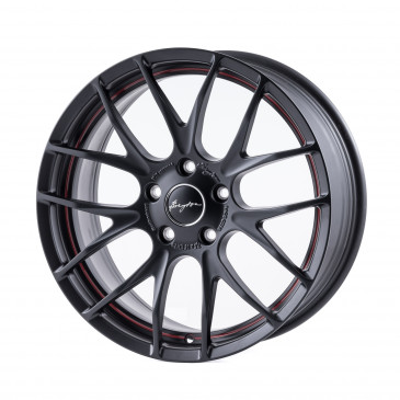 BREYTON Race GTS-R Matt Black with Red Undercut Area