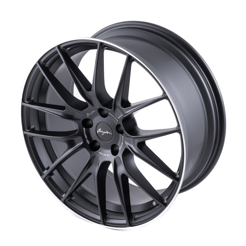 BREYTON Race GTX Matt Black with Polished Lip