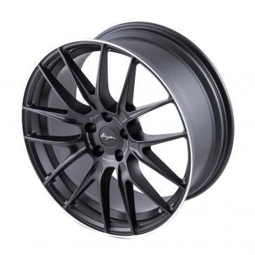 BREYTON Race GTX Matt Black with Polished Lip