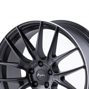 BREYTON Race GTX Matt Black with Polished Lip