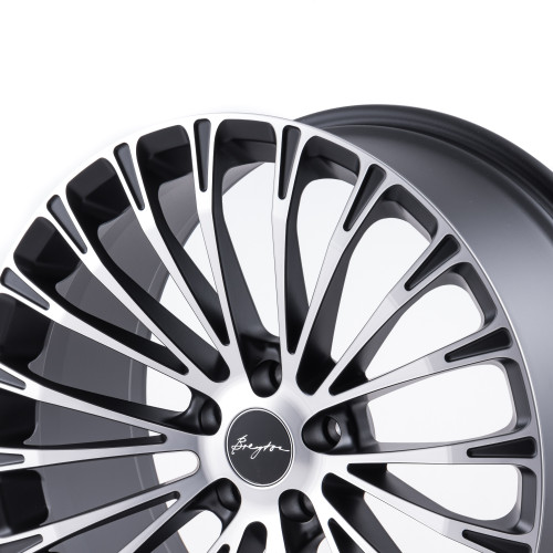 BREYTON Race LS 2 Matt Black Polished Face