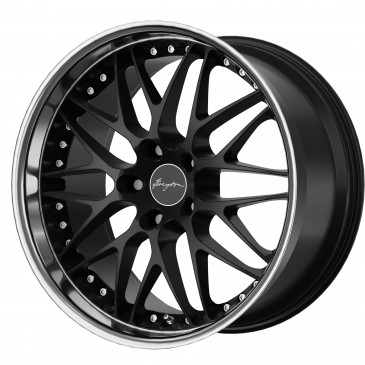 BREYTON Spirit II Matt Black with Stainless Steel Lip