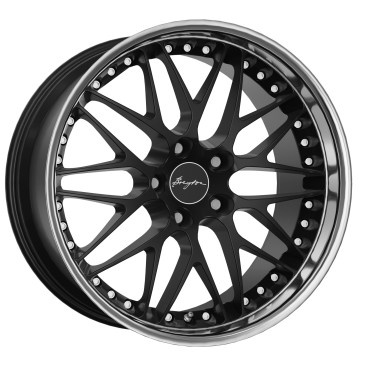 BREYTON Spirit II Matt Black with Stainless Steel Lip