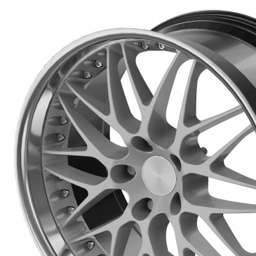 BREYTON Spirit II Hyper Silver with Stainless Steel Lip