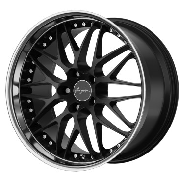 BREYTON Spirit II Matt Black with Stainless Steel Lip