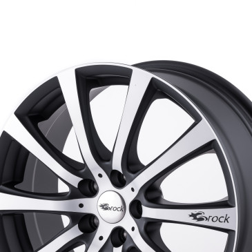 Brock B21 schwarz-matt front-poliert