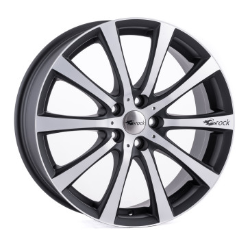 Brock B21 schwarz-matt front-poliert