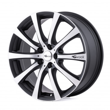 Brock B21 schwarz-matt front-poliert