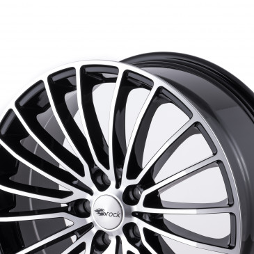 Brock B24 schwarz front-poliert