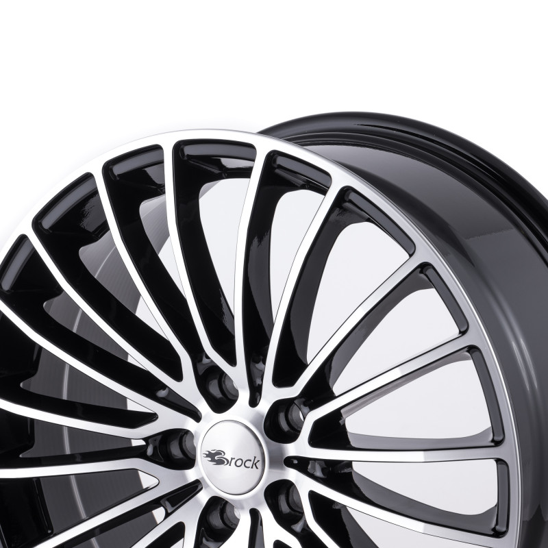 Brock B24 schwarz front-poliert