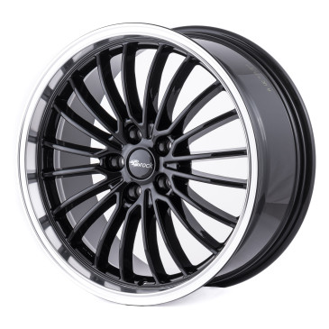 Brock B24GP schwarz horn-poliert