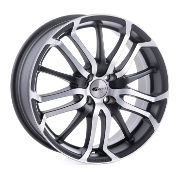 Brock B26 schwarz-matt front-poliert