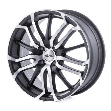 Brock B26 schwarz-matt front-poliert