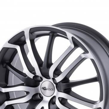 Brock B26 schwarz-matt front-poliert