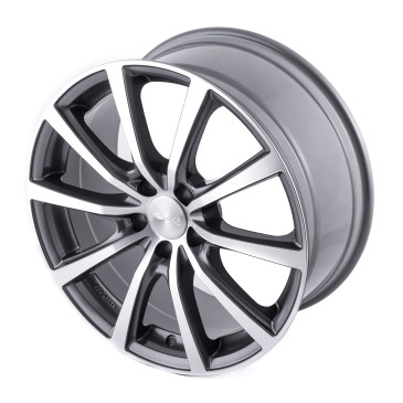 Brock B32 himalaya-grey front-poliert