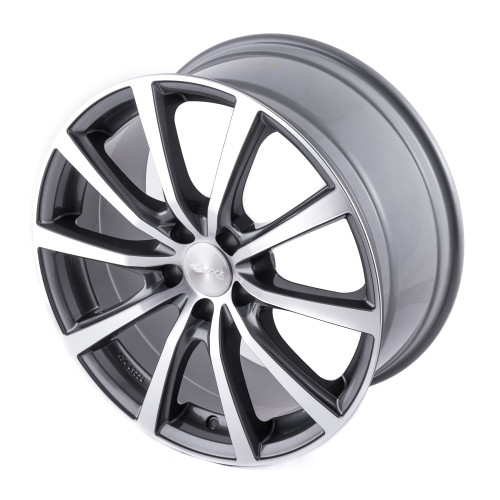 Brock B32 himalaya-grey front-poliert