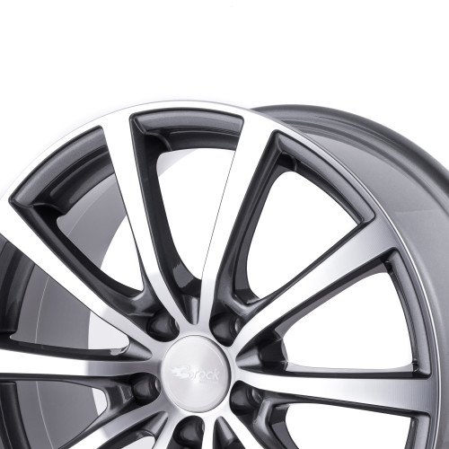 Brock B32 himalaya-grey front-poliert