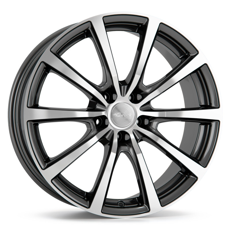 Brock B32 himalaya-grey front-poliert