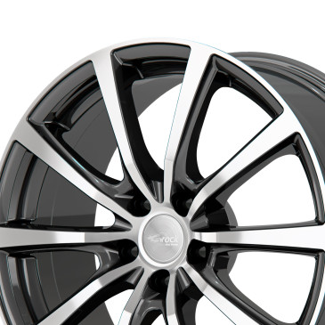 Brock B32 himalaya-grey front-poliert