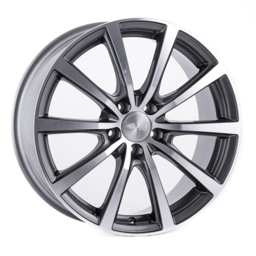 Brock B32 himalaya-grey front-poliert