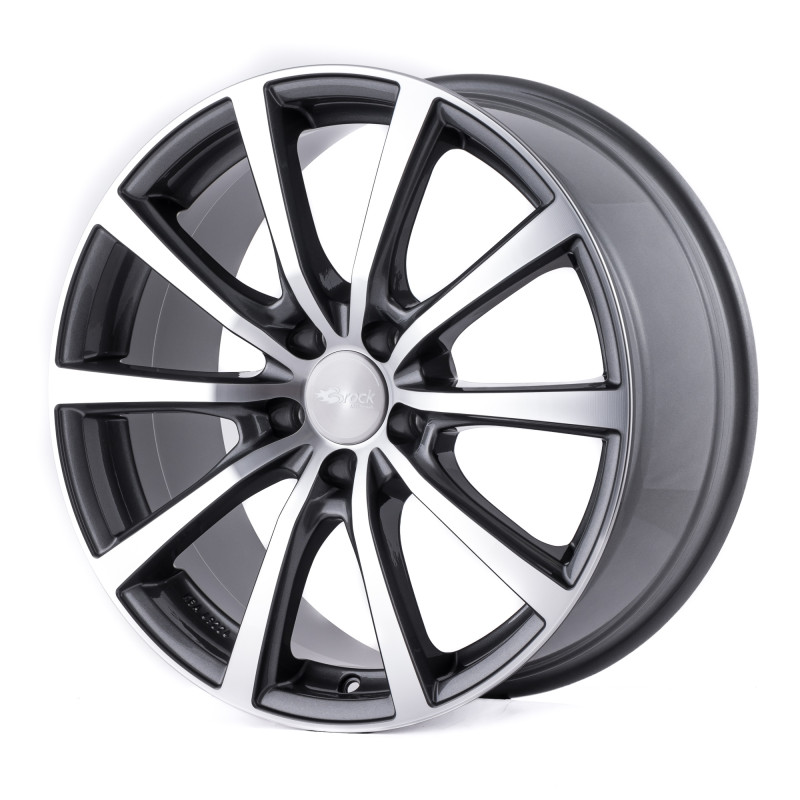 Brock B32 himalaya-grey front-poliert