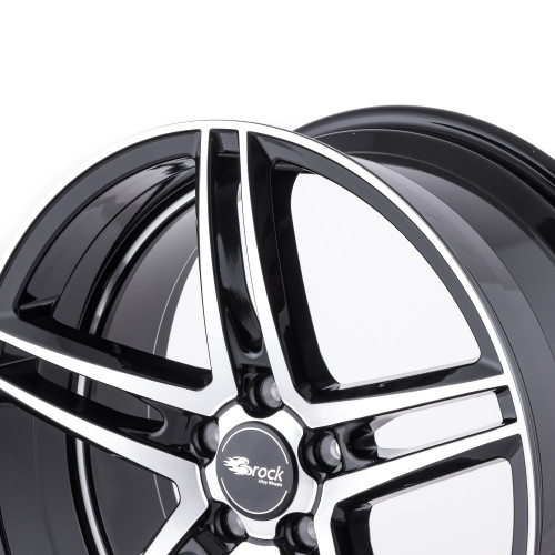 Brock B33 schwarz front-poliert