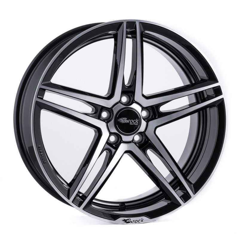 Brock B33 schwarz front-poliert