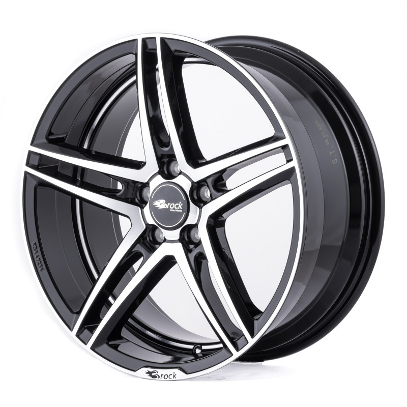 Brock B33 schwarz front-poliert