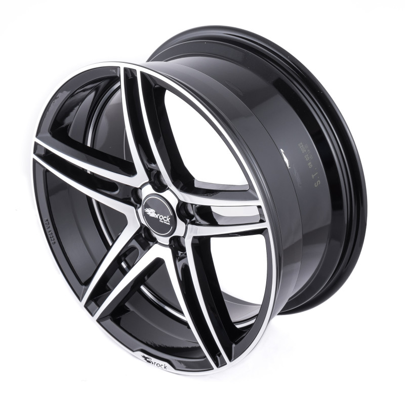 Brock B33 schwarz front-poliert