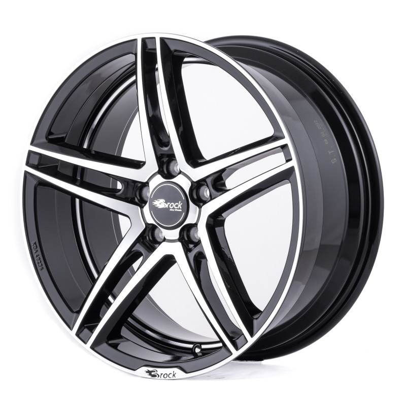 Brock B33 schwarz front-poliert