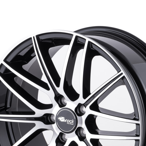 Brock B34 schwarz front-poliert